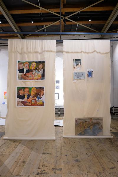 Rundgang 2026 (Akademie der bildenden Künste Wien - Atelierhaus, 22. - 25.01.2026) Foto: eSeL.at - Joanna Pianka