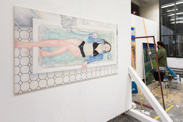 Rundgang 2026 (Akademie der bildenden Künste Wien - Atelierhaus, 22. - 25.01.2026) Foto: eSeL.at - Joanna Pianka