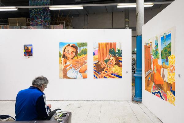 Rundgang 2026 (Akademie der bildenden Künste Wien - Atelierhaus, 22. - 25.01.2026) Foto: eSeL.at - Joanna Pianka