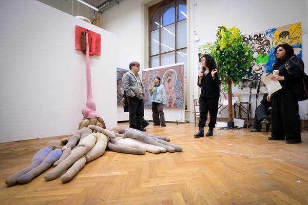 Rundgang 2026 (Akademie der bildenden Künste Wien - Schillerplatz, 22. - 25.01.2026) Foto: eSeL.at - Joanna Pianka