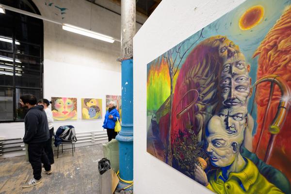 Rundgang 2026 (Akademie der bildenden Künste Wien - Atelierhaus, 22. - 25.01.2026) Foto: eSeL.at - Joanna Pianka