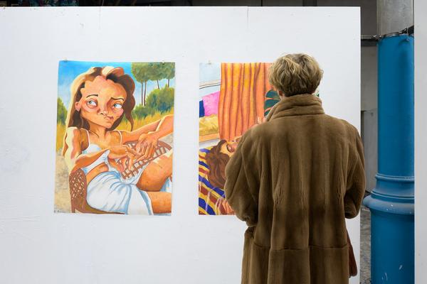 Rundgang 2026 (Akademie der bildenden Künste Wien - Atelierhaus, 22. - 25.01.2026) Foto: eSeL.at - Joanna Pianka