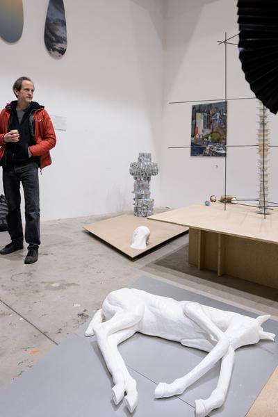 Rundgang 2026 (Akademie der bildenden Künste Wien - Bildhauereiateliers, 22. - 25.01.2026) Foto: eSeL.at - Joanna Pianka