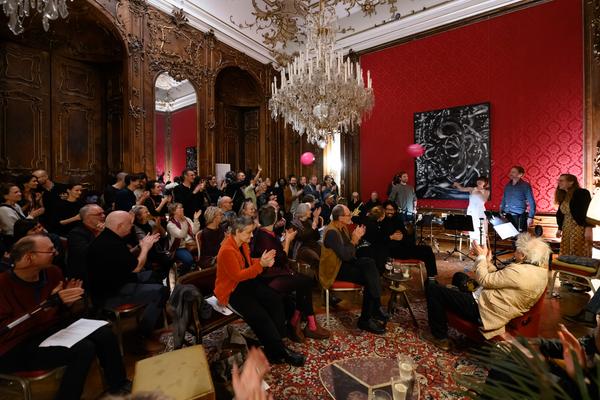 WIEN MODERN 2025: Salon Souterrain (Palais Schönborn-Batthyány, 08.11.2025) Foto: eSeL.at - Joanna Pianka