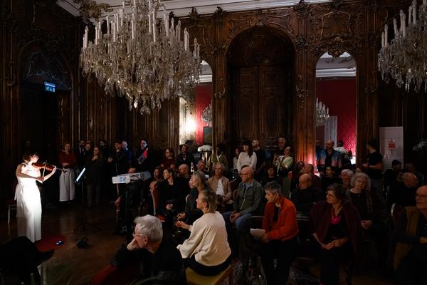 WIEN MODERN 2025: Salon Souterrain (Palais Schönborn-Batthyány, 08.11.2025) Foto: eSeL.at - Joanna Pianka