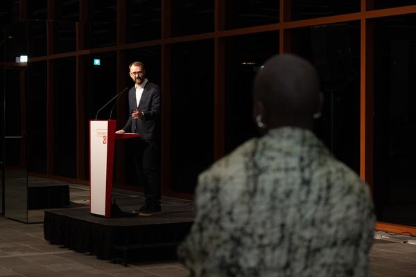 Sandra Mujinga: Skin to Skin (Belvedere 21, 29.1. - 31.5.2026) Foto: eSeL.at - Lorenz Seidler