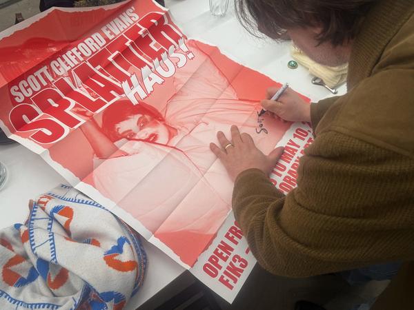 Scott Clifford Evans "Splatterhaus!" (Franz Josefs Kai 3, 18.2. — 10.5.2026) Foto: eSeL.at - Lorenz Seidler