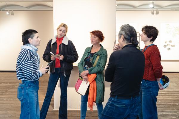 Public Tours: Seeds. Reclaiming Roots, Sowing Futures - Klima Biennale 2026 (Kunsthaus Wien, 12.04.2026) Foto: eSeL.at - Robert Puteanu