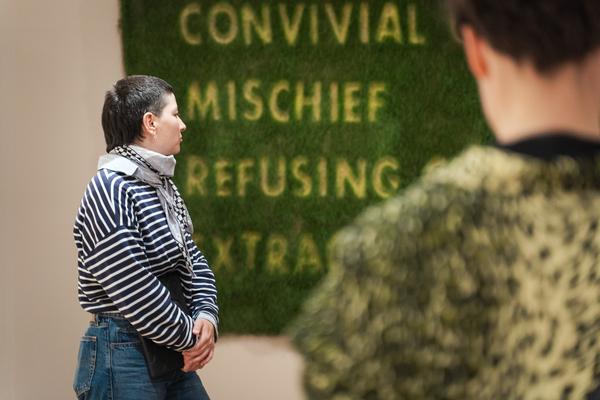 Public Tours: Seeds. Reclaiming Roots, Sowing Futures - Klima Biennale 2026 (Kunsthaus Wien, 12.04.2026) Foto: eSeL.at - Robert Puteanu