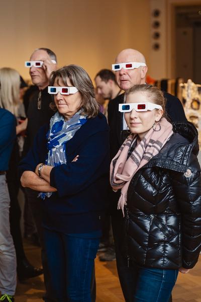 Eröffnung HARD/SOFT. Textil und Keramik in der zeitgenössischen Kunst 12.12.2023 - 28.04.2024 (Museum für angewandte Kunst, 12.12.2023) Foto: eSeL.at - Robert Puteanu