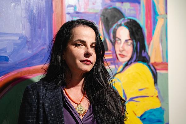 Saša Makarová - Malerin (Landesgalerie Burgenland, 22.02. - 11.05.2025) Foto: eSeL.at - Robert Puteanu