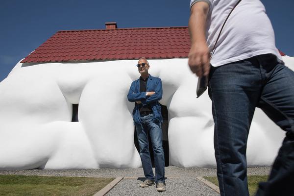 21er Haus: Erwin Wurm - Performative Skulpturen (2.6. - 10.9.2017, Pressekonferenz) Foto: eSeL.at - Lorenz Seidler