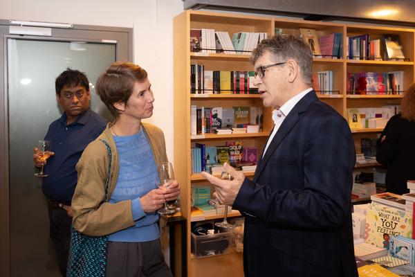 Eröffnung Senon Williams "Further/Farther" (Sigmund Freud Museum - Schauraum Berggasse 19, 8.10.2026) Foto: eSeL.at - Lorenz Seidler