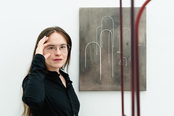 Senza Fine - Suse Krawagna
mit Viktoria Morgenstern (Galerie3 Wien, 10.04. - 29.05.2026) Foto: eSeL.at - Robert Puteanu