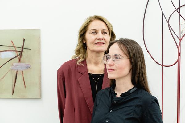 Senza Fine - Suse Krawagna
mit Viktoria Morgenstern (Galerie3 Wien, 10.04. - 29.05.2026) Foto: eSeL.at - Robert Puteanu