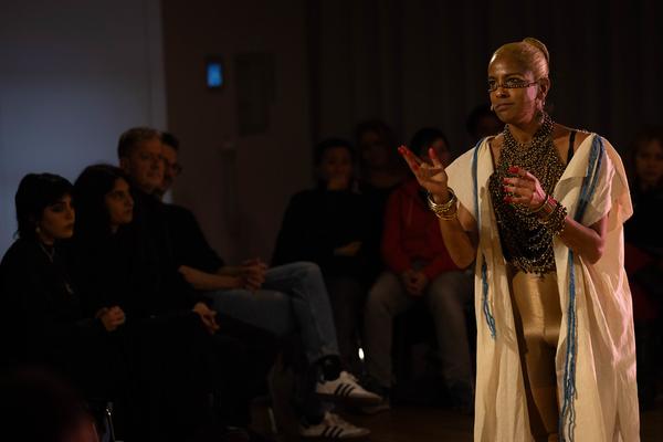 VIENNA ART WEEK: Sheri Avraham: &quot;Mizrachi Futurism: Situated Systems&quot; (Jüdisches Museum Wien, 13.11.2025) Foto: eSeL.at - Lorenz Seidler