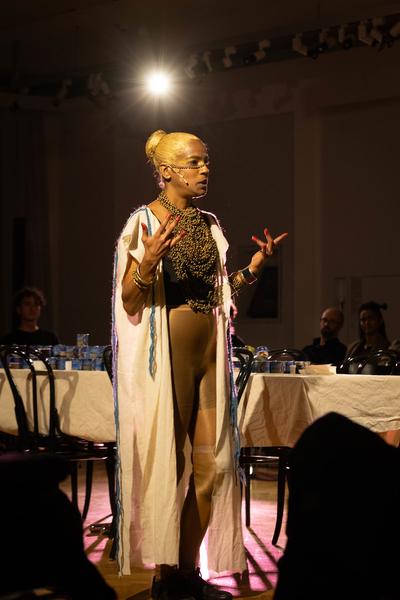 VIENNA ART WEEK: Sheri Avraham: &quot;Mizrachi Futurism: Situated Systems&quot; (Jüdisches Museum Wien, 13.11.2025) Foto: eSeL.at - Lorenz Seidler