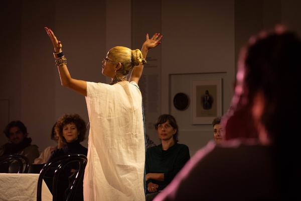 VIENNA ART WEEK: Sheri Avraham: &quot;Mizrachi Futurism: Situated Systems&quot; (Jüdisches Museum Wien, 13.11.2025) Foto: eSeL.at - Lorenz Seidler