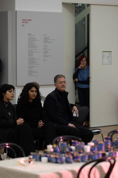 VIENNA ART WEEK: Sheri Avraham: "Mizrachi Futurism: Situated Systems" (Jüdisches Museum Wien, 13.11.2025) Foto: eSeL.at - Lorenz Seidler