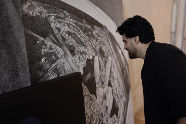 Soli Kiani "Hope moves History towards Freedom" (Dominikanerkirche Krems, 26.6.2026) Foto: eSeL.at - Lorenz Seidler