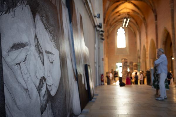 Soli Kiani "Hope moves History towards Freedom" (Dominikanerkirche Krems, 26.6.2026) Foto: eSeL.at - Lorenz Seidler