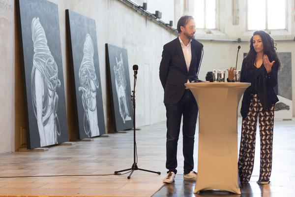 Soli Kiani "Hope moves History towards Freedom" (Dominikanerkirche Krems, 26.6.2026) Foto: eSeL.at - Lorenz Seidler