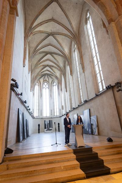 Soli Kiani "Hope moves History towards Freedom" (Dominikanerkirche Krems, 26.6.2026) Foto: eSeL.at - Lorenz Seidler