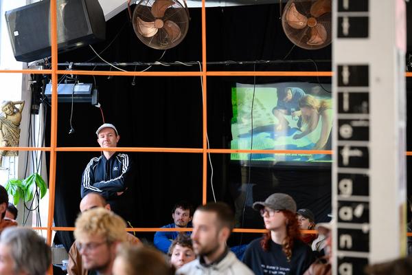 Klima Biennale: Solutions &amp; Strategies (Badeschiff, 29.04. - 03.05.2026) Foto: eSeL.at - Joanna Pianka