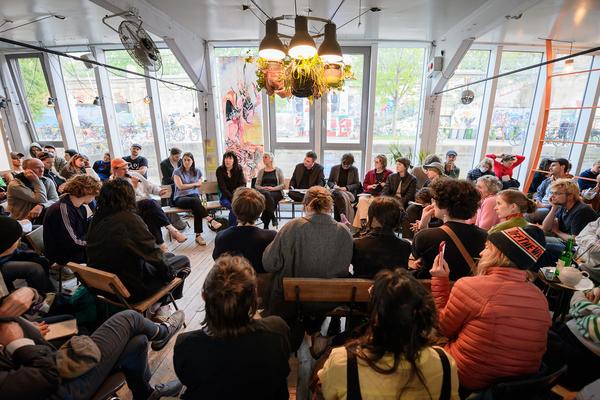 Klima Biennale: Solutions &amp; Strategies (Badeschiff, 29.04. - 03.05.2026) Foto: eSeL.at - Joanna Pianka