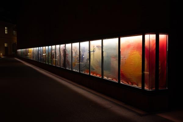 VIENNA ART WEEK: Sophie von Hellermann im Gespräch mit Michelle Cotton (Kunsthalle Wien, 11.11.2025) Foto: eSeL.at - Lorenz Seidler