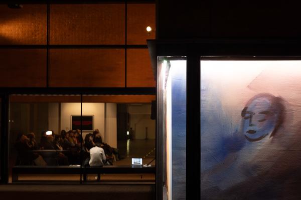 VIENNA ART WEEK: Sophie von Hellermann im Gespräch mit Michelle Cotton (Kunsthalle Wien, 11.11.2025) Foto: eSeL.at - Lorenz Seidler