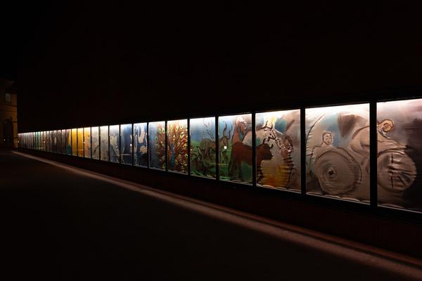 VIENNA ART WEEK: Sophie von Hellermann im Gespräch mit Michelle Cotton (Kunsthalle Wien, 11.11.2025) Foto: eSeL.at - Lorenz Seidler