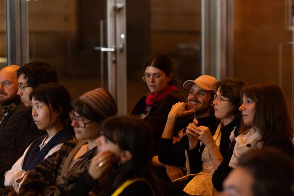 VIENNA ART WEEK: Sophie von Hellermann im Gespräch mit Michelle Cotton (Kunsthalle Wien, 11.11.2025) Foto: eSeL.at - Lorenz Seidler