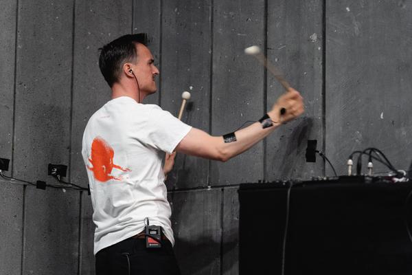 Sounds &amp; Visions: CID RIM &amp; Oliver Hangl (mumok, 11.05.2026) Foto: eSeL.at - Robert Puteanu