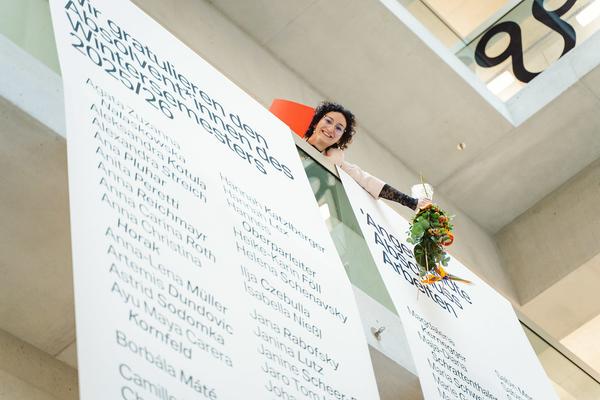 Sponsion und Promotion Wintersemester 2025/26 (Universität für angewandte Kunst Wien, 30.01.2026) Foto: eSeL.at - Robert Puteanu