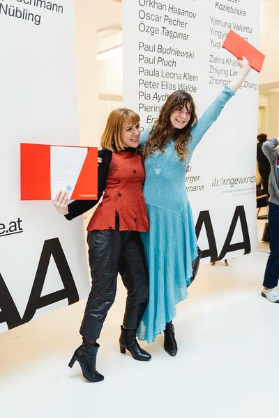 Sponsion und Promotion Wintersemester 2025/26 (Universität für angewandte Kunst Wien, 30.01.2026) Foto: eSeL.at - Robert Puteanu