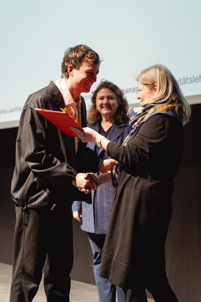 Sponsion und Promotion Wintersemester 2025/26 (Universität für angewandte Kunst Wien, 30.01.2026) Foto: eSeL.at - Robert Puteanu