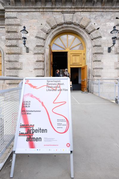 Sprachspiel. Biennale. West. 2026 (Alte Schiebekammer, 12. - 14.06.2026) Foto: eSeL.at - Joanna Pianka