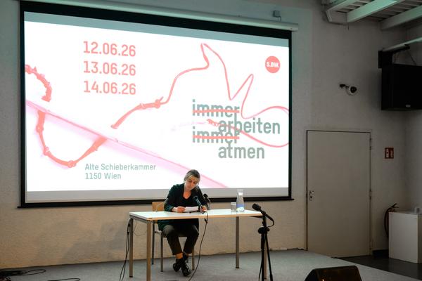 Sprachspiel. Biennale. West. 2026 (Alte Schiebekammer, 12. - 14.06.2026) Foto: eSeL.at - Joanna Pianka