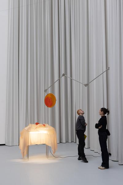 "still (a little life)" - Neven Allgeier, Judith Eisler, Pakui Hardware (The Hall. PART International Art Residency Austria, 7.3.2026) Foto: eSeL.at - Lorenz Seidler