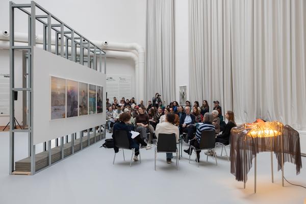 "still (a little life)" - Neven Allgeier, Judith Eisler, Pakui Hardware (The Hall. PART International Art Residency Austria, 7.3.2026) Foto: eSeL.at - Lorenz Seidler