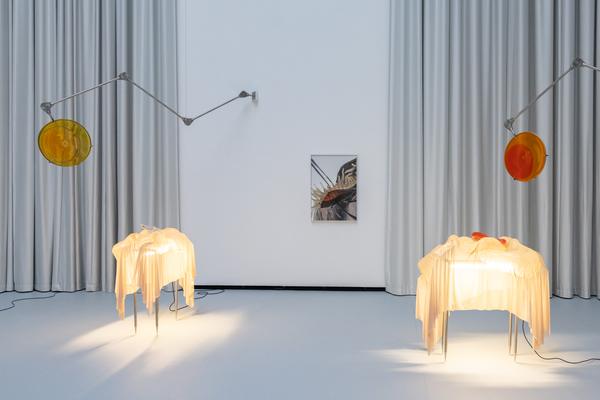 "still (a little life)" - Neven Allgeier, Judith Eisler, Pakui Hardware (The Hall. PART International Art Residency Austria, 7.3.2026) Foto: eSeL.at - Lorenz Seidler