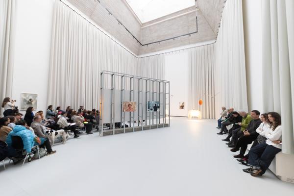 "still (a little life)" - Neven Allgeier, Judith Eisler, Pakui Hardware (The Hall. PART International Art Residency Austria, 7.3.2026) Foto: eSeL.at - Lorenz Seidler