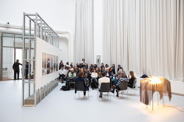 "still (a little life)" - Neven Allgeier, Judith Eisler, Pakui Hardware (The Hall. PART International Art Residency Austria, 7.3.2026) Foto: eSeL.at - Lorenz Seidler