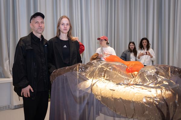 "still (a little life)" - Neven Allgeier, Judith Eisler, Pakui Hardware (The Hall. PART International Art Residency Austria, 7.3.2026) Foto: eSeL.at - Lorenz Seidler