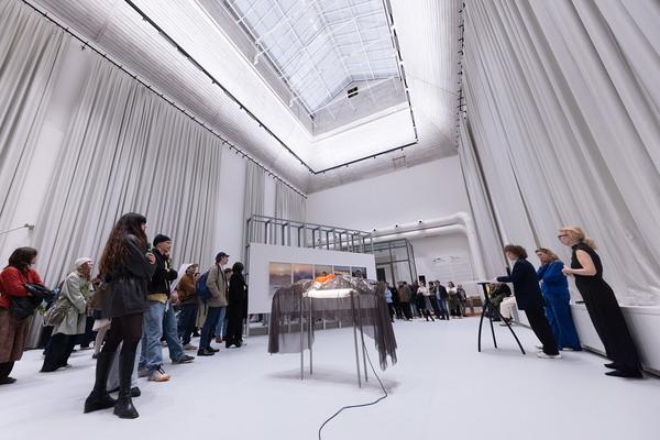 "still (a little life)" - Neven Allgeier, Judith Eisler, Pakui Hardware (The Hall. PART International Art Residency Austria, 7.3.2026) Foto: eSeL.at - Lorenz Seidler