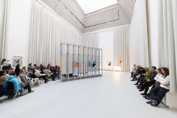 "still (a little life)" - Neven Allgeier, Judith Eisler, Pakui Hardware (The Hall. PART International Art Residency Austria, 7.3.2026) Foto: eSeL.at - Lorenz Seidler