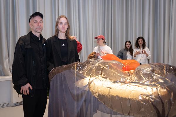 "still (a little life)" - Neven Allgeier, Judith Eisler, Pakui Hardware (The Hall. PART International Art Residency Austria, 7.3.2026) Foto: eSeL.at - Lorenz Seidler