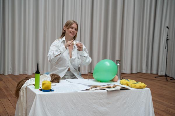 Stina Fors - Failing with Dignity (PART International Art Residency Austria, 26.06.2026) Foto: eSeL.at - Sarah Tasha