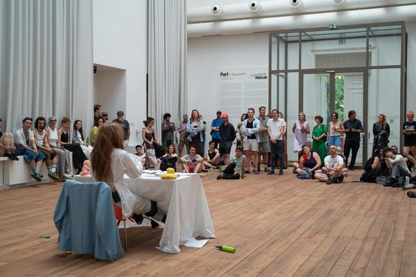 Stina Fors - Failing with Dignity (PART International Art Residency Austria, 26.06.2026) Foto: eSeL.at - Sarah Tasha